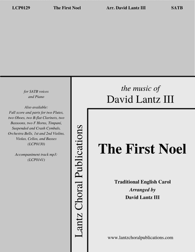 The First Noel (arr. David Lantz III)