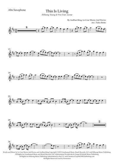This Is Living (arr. Fabio Britto)