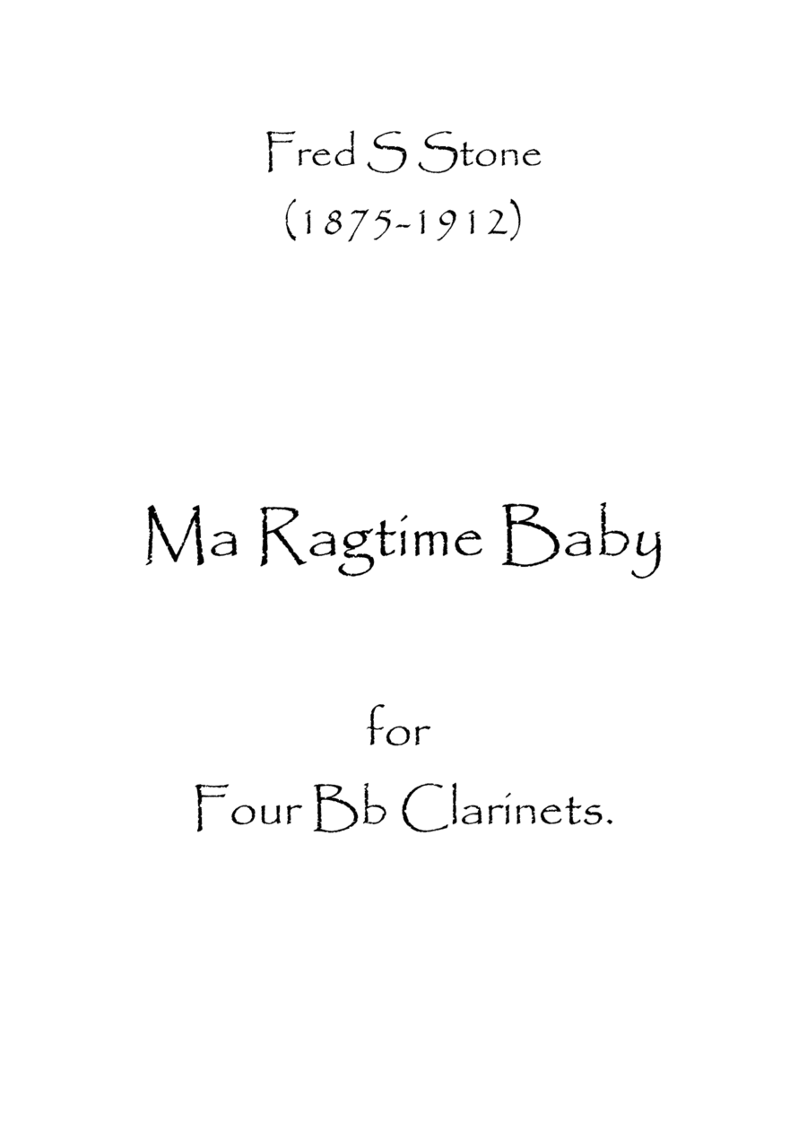 Ma Ragtime Baby (arr. Spence Bundy)