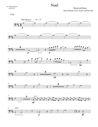 Noel (arr. Glenn Eernisse)