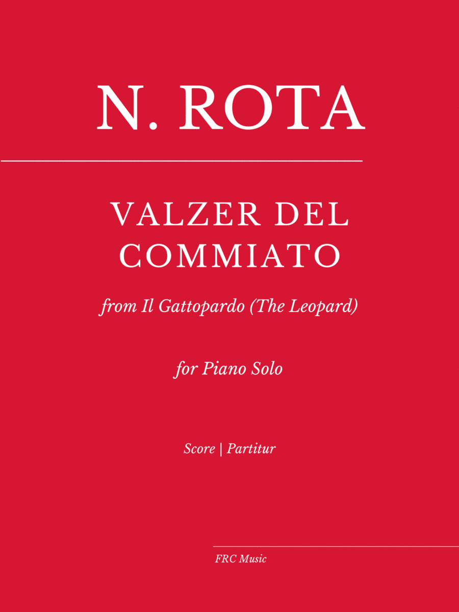 Leopard (incidental Music) (arr. Flavio Regis Cunha)