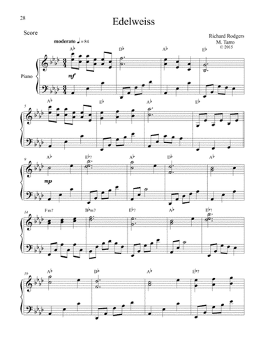 Edelweiss (arr. MICHAEL TARRO)