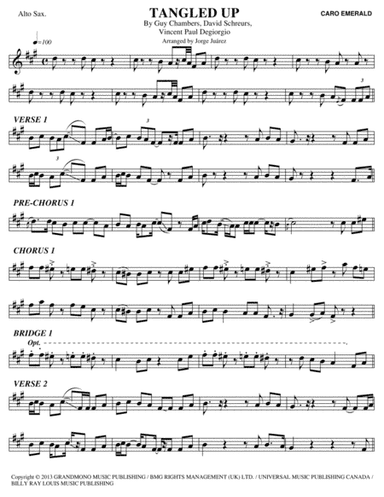 Tangled Up (arr. Jorge Juárez)