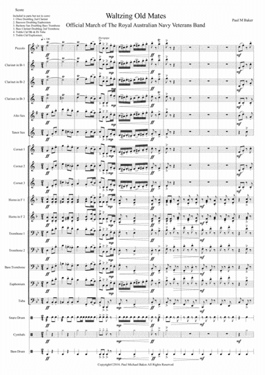 Waltzing Old Mates - Quick March