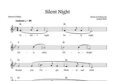 Silent Night (arr. Warren & Debby)
