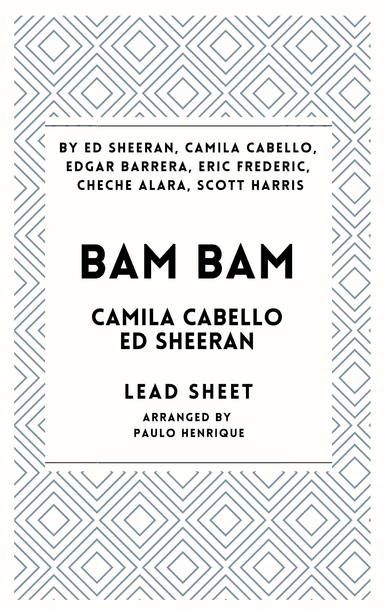 Bam Bam (arr. Paulo Henrique)