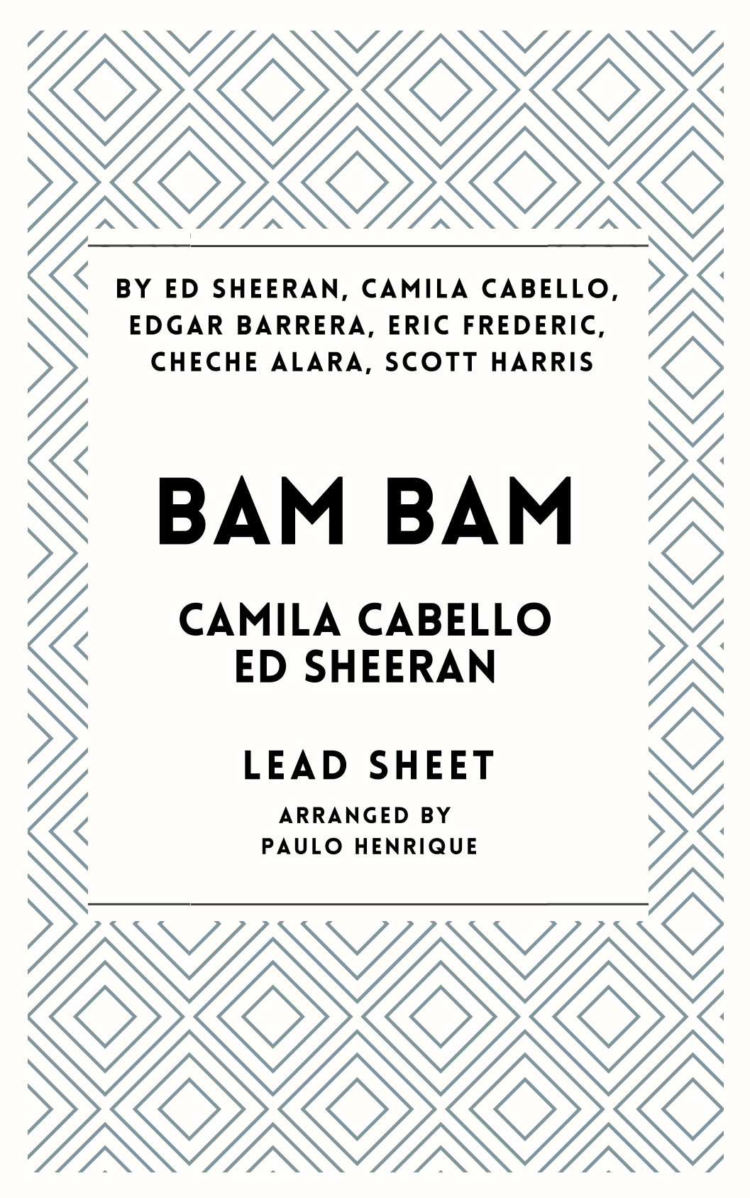 Bam Bam (arr. Paulo Henrique)