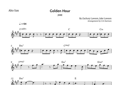 Golden Hour (arr. C. B. Harrison)