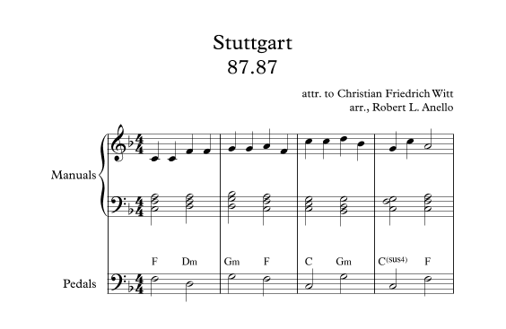 Stuttgart 87.87 (arr. Robert L. Anello)