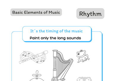 Basic Elementes of Music - Musical Theory for Kids - Rhythm