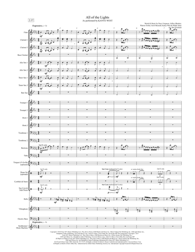 All Of The Lights (arr. Ben Pritchard)