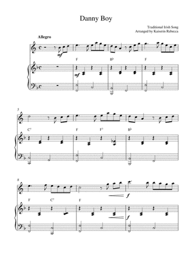 Danny Boy (arr. Kaiserin Rebecca)