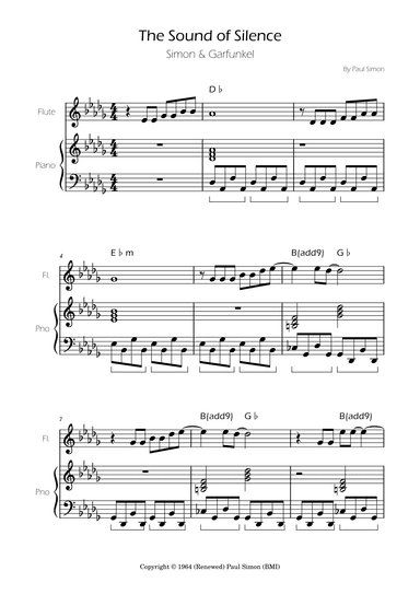 The Sound Of Silence (arr. Ygor Nunes)