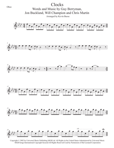 Clocks (arr. Kevin Busse)
