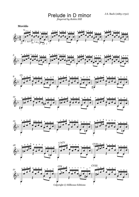 Prelude in D minor (arr. Robin Hill)