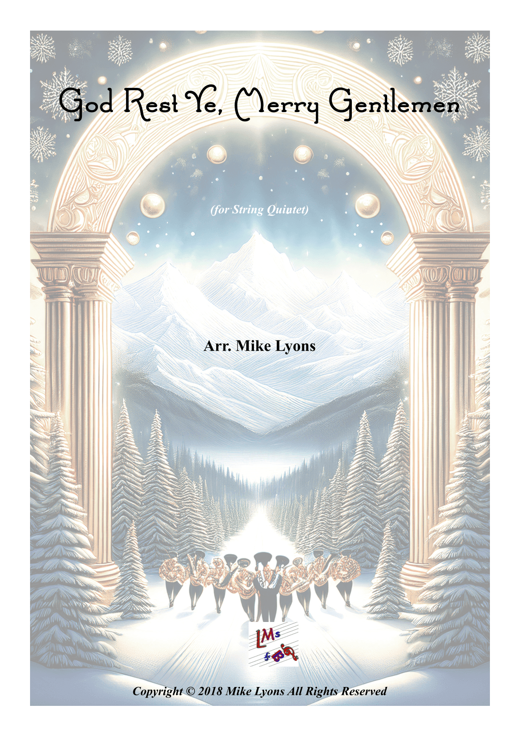 String Quintet/String Orchestra - God Rest ye, merry Gentlemen (arr. Mike Lyons)