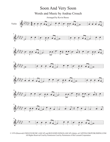 Soon And Very Soon (arr. Kevin Busse)