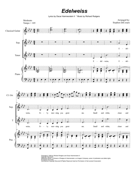 Edelweiss (arr. Stephen DeCesare)