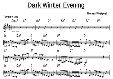 Dark Winter Evening