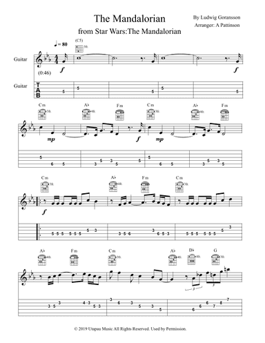 The Mandalorian (arr. Andrew Pattinson)