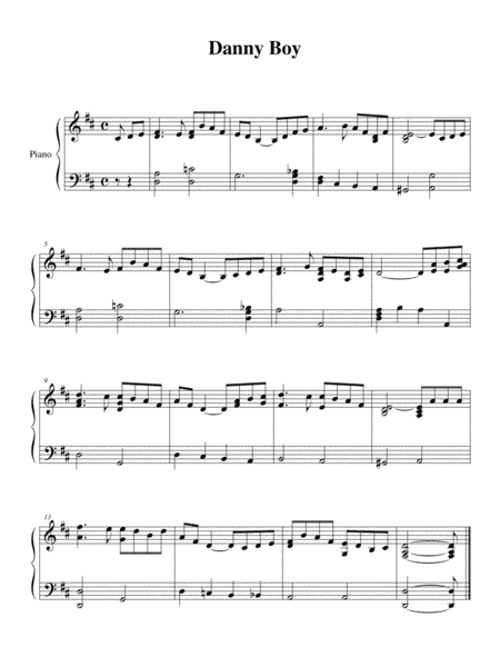 Danny Boy (arr. Jeremy Glaser)