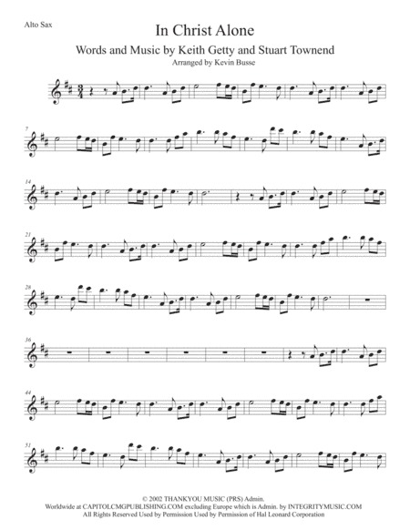 In Christ Alone (arr. Kevin Busse)