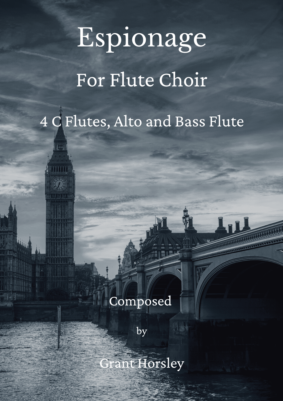 Espionage. Original For Flute Choir