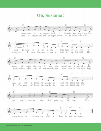 Oh, Susanna! (arr. Hal Wright)