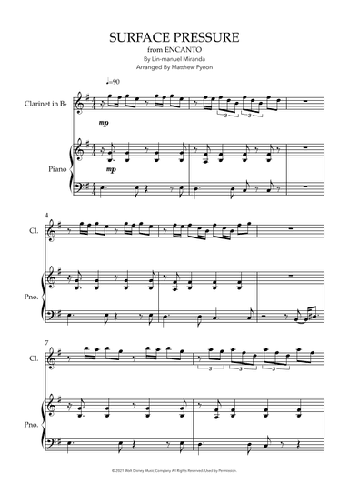 Surface Pressure (arr. Matthew pyeon)