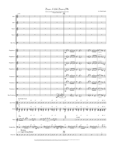 Dream A Little Dream Of Me (arr. Ralph Ingalls)