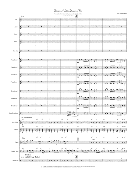 Dream A Little Dream Of Me (arr. Ralph Ingalls)