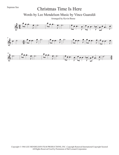 Christmas Time Is Here (arr. Kevin Busse)