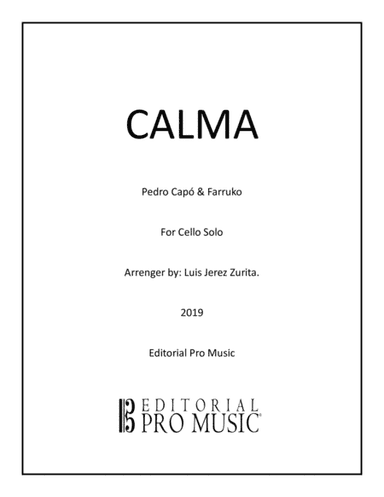 Pedro Cap (arr. Luis Jerez Z.)
