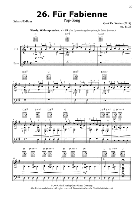 For Fabienne (from Guitar Pop Romanticists)