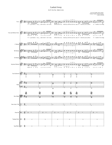 Locked Away (arr. M Nolan)