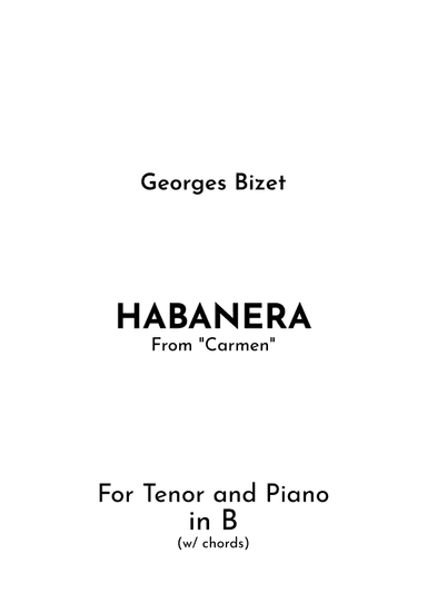 Habanera (arr. Jireh J.)