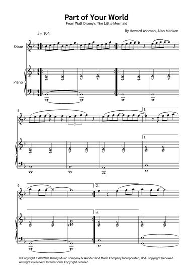 Part Of Your World (arr. Jackson Spindler)