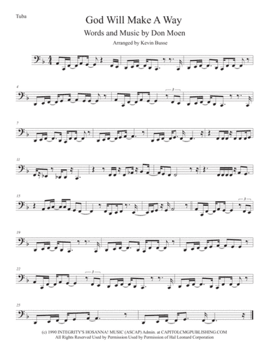 God Will Make A Way (arr. Kevin Busse)