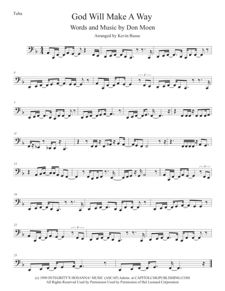 God Will Make A Way (arr. Kevin Busse)