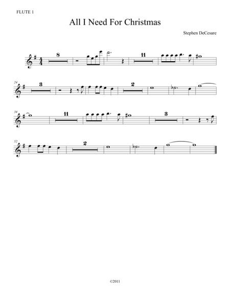The Gift of the Magi: the musical (Orchestra Parts) - part 2
