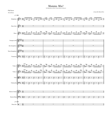 Mamma Mia (arr. Arranje By Marcelo Rea)