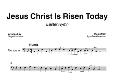 Jesus Christ Is Risen Today (arr. Tiago Cordeiro)