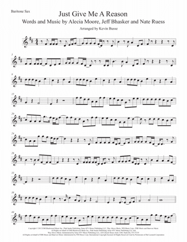 Just Give Me A Reason (arr. Kevin Busse)