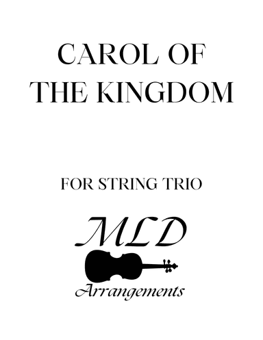 Carol of the Kingdom (arr. Melva Lou Drury)