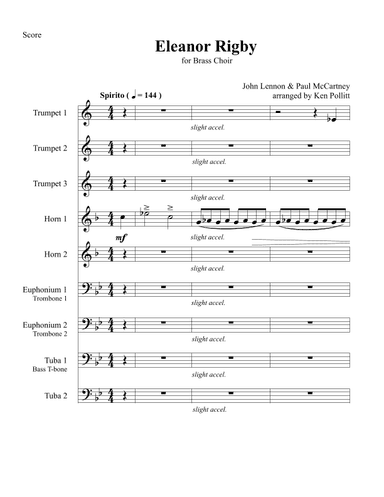Eleanor Rigby (arr. Ken Pollitt)