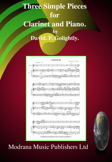 Three Simple Pieces for Clarinet and Piano
