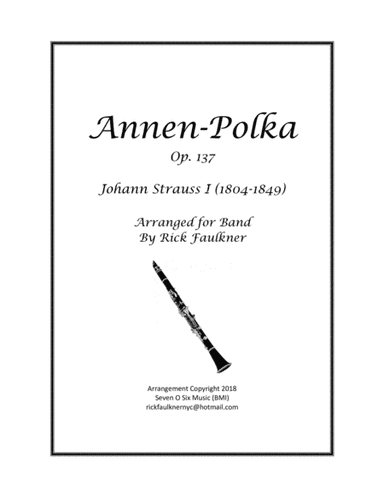 (Beliebte) Annen-Polka (arr. Rick Faulkner)