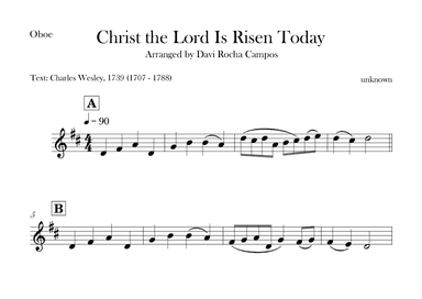 Christ the Lord is Rises today (arr. Davi Rocha Campos)
