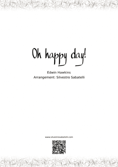 Oh Happy Day (arr. S. Sabatelli)