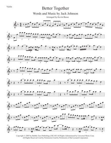 Better Together (arr. Kevin Busse)